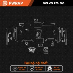 Dán PPF nội thất xe Volvo EM90