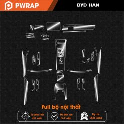 Dán PPF nội thất BYD HAN 2024 - 2025