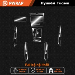 Dán PPF nội thất Hyundai Tucson 2022 - 2024