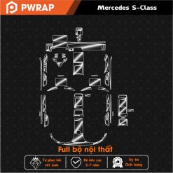 Dán PPF nội thất Mercedes S-Class Maybach 2021-2025