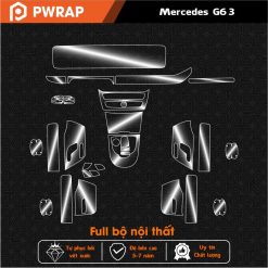 Dán PPF nội thất Mercedes G63