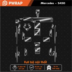 Dán PPF nội thất Mercedes S-Class 2021 - 2025