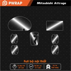 Dán PPF nội thất Mitsubishi Attrage 2020 - 2025