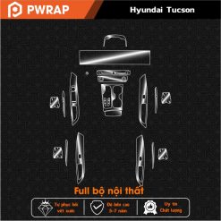 Dán PPF nội thất Hyundai Tucson 2024 - 2025