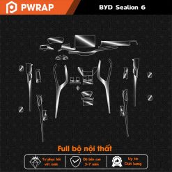 Dán PPF nội thất BYD Sealion 6