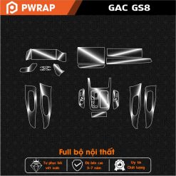 Dán PPF chống xước bảo vệ nội thất GS8 2022 - 2025