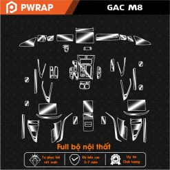 Dán PPF chống xước bảo vệ nội thất GAC M8 2022