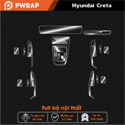 Dán PPF nội thất Hyundai Creta 2025