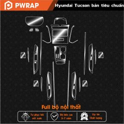 Dán PPF nội thất Huyndai Tucson 2022 - 2023