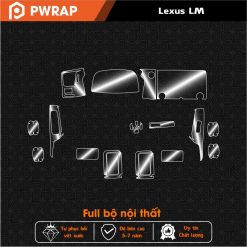 Dán PPF nội thất Lexus LM 2024