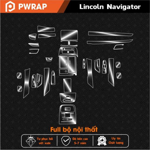 Dán PPF bảo vệ nội thất Lincoln Navigator 2018