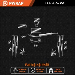 Dán PPF chống xước bảo vệ nội thất Lynk & Co 06
