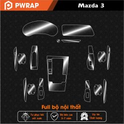 Dán PPF nội thất Mazda 3 2020 - 2025
