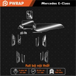 Dán PPF nội thất Mercedes E - Class 2025