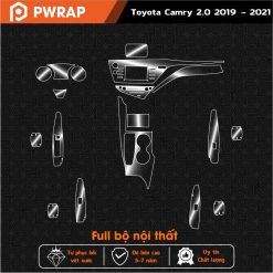 Dán PPF nội thất Camry 2019 - 2021