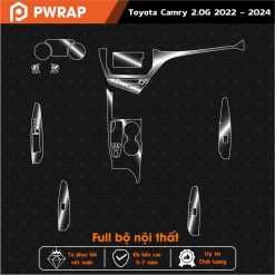 Dán PPF nội thất xe Camry 2022 - 2024