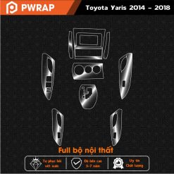 Dán PPF nội thất Toyota Yaris 2014 - 2018
