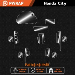 Dán PPF nội thất Honda City 2018 - 2020