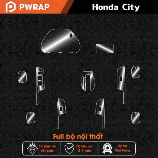 Dán PPF nội thất Honda City 2018 - 2020 - Ảnh 2