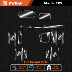 Dán PPF nội thất Mazda CX5 2021 - 2025