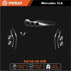 Bộ dán PPF bảo vệ nội thất Mercedes CLA 2013