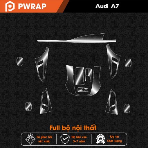 Dán PPF bảo vệ nội thất xe Audi A7 2016