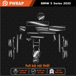 Dán PPF nội thất BMW 5 Series 2025