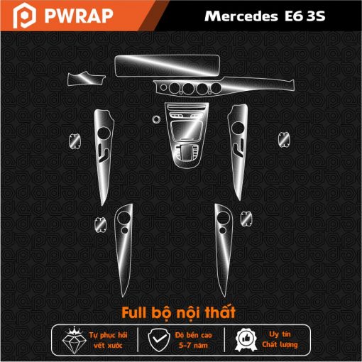 Dán PPF nội thất Mercedes E63S 2021 - 2025