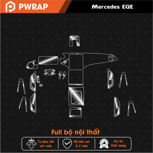 Dán PPF nội thất Mercedes EQE 2022 - 2025
