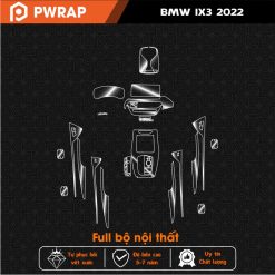 Địa chỉ uy tín dán PPF nội thất BMW IX3 2022