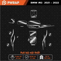 Dán PPF bảo vệ nội thất BMW M3  2021 - 2022 khỏi các vết trầy xước